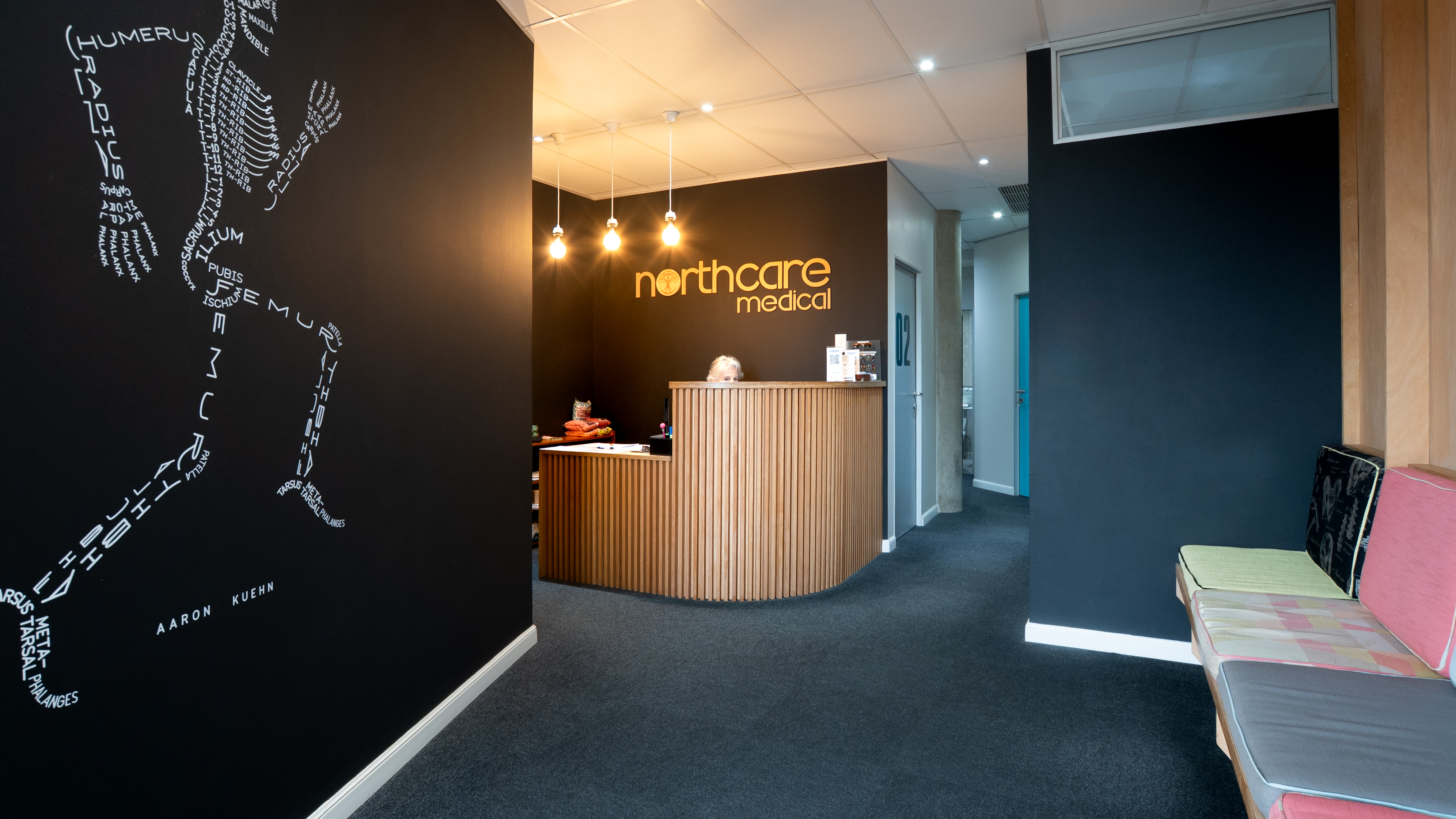 Northcare Medical Centre reception in Simbithi Office Park